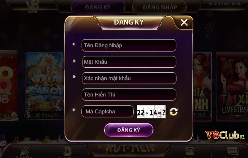 Cách chơi game bài tại V8club vô cùng đơn giản