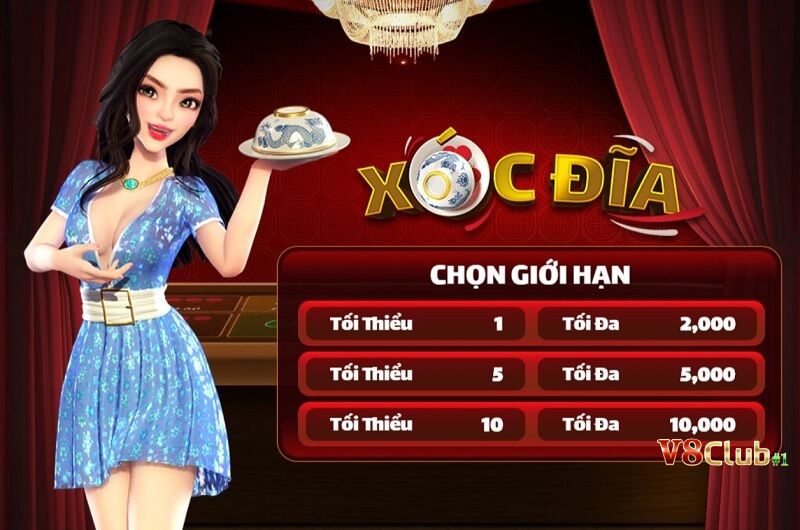 Giới thiệu về trò chơi Xóc Đĩa tại V8club